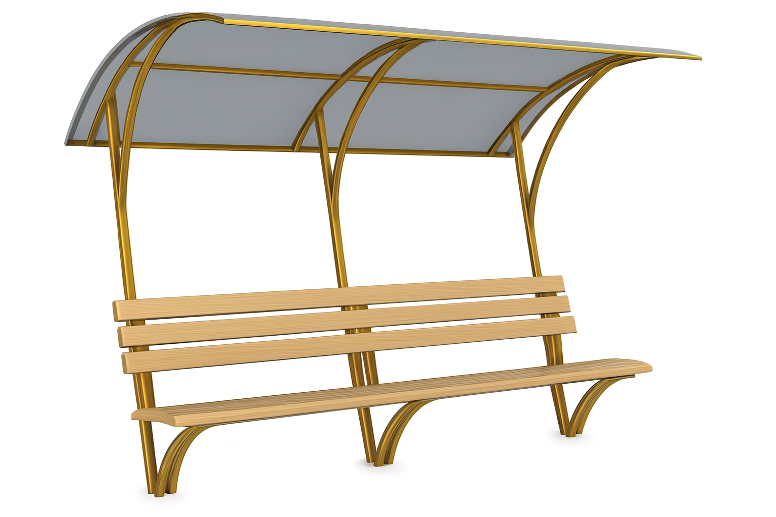 Скамейка с навесом СК-004