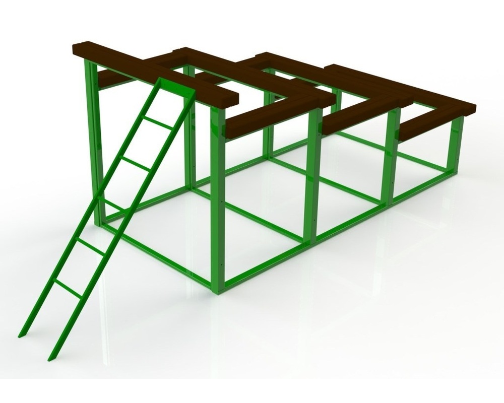 Разрушенная лестница СО-010
